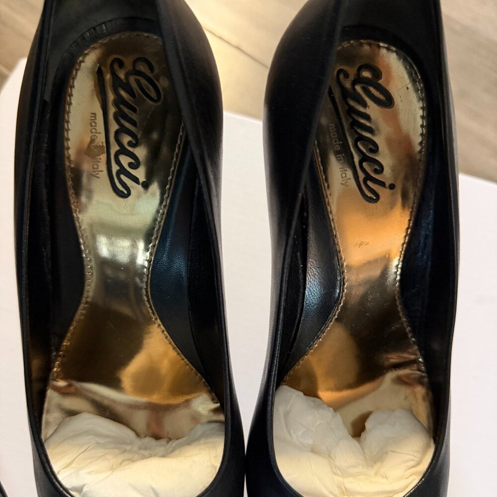 Gucci Nappa Steve Heels - Picture 4 of 10